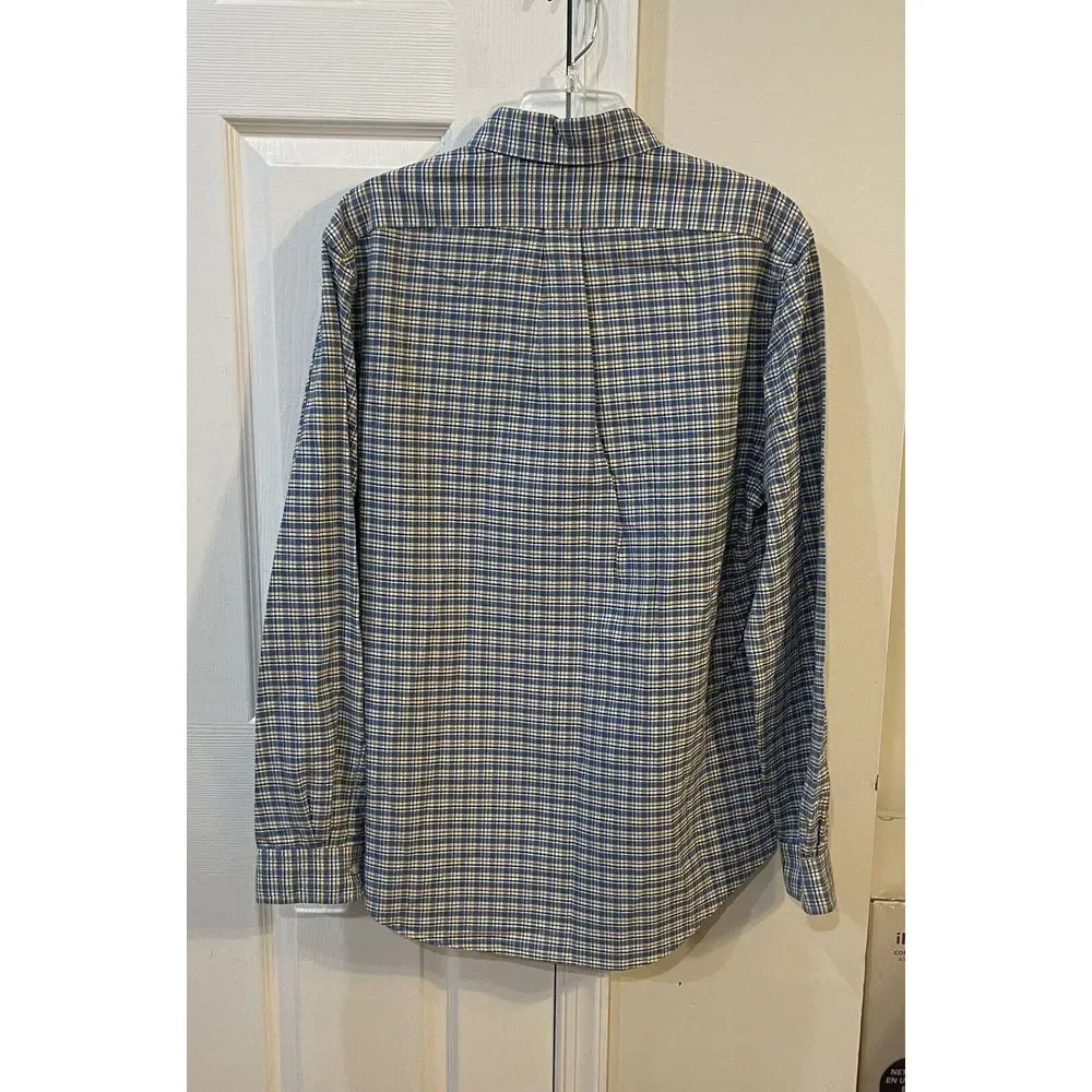 Polo Ralph Lauren Men's Long Sleeve Shirt‎ Sz L  Custom Fit